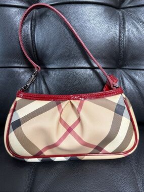 Burberry Plaid Shoulder Bag